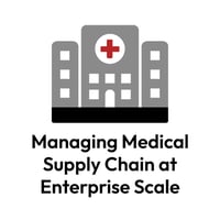 Managing Medical Supply Chain at Enterprise Scale