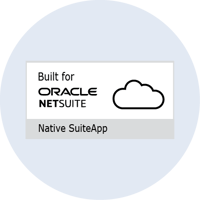 Built for NetSuite - Native NetSuite