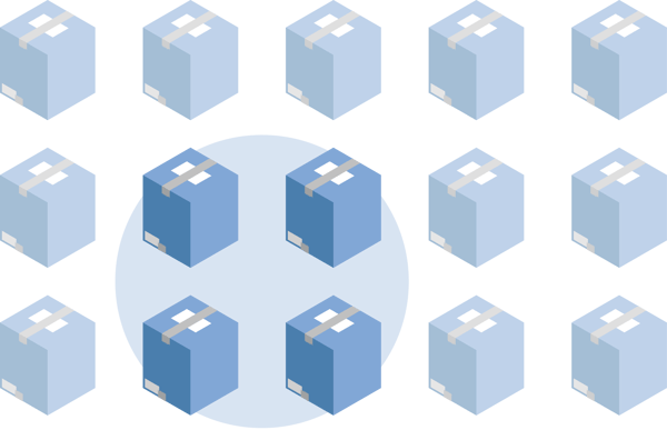 Random Sample Counting for inventory