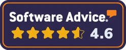 Software Advice 4.6 Star Badge