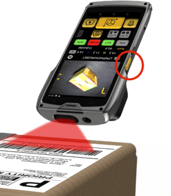 mobile dimensioning system for parcels step 1
