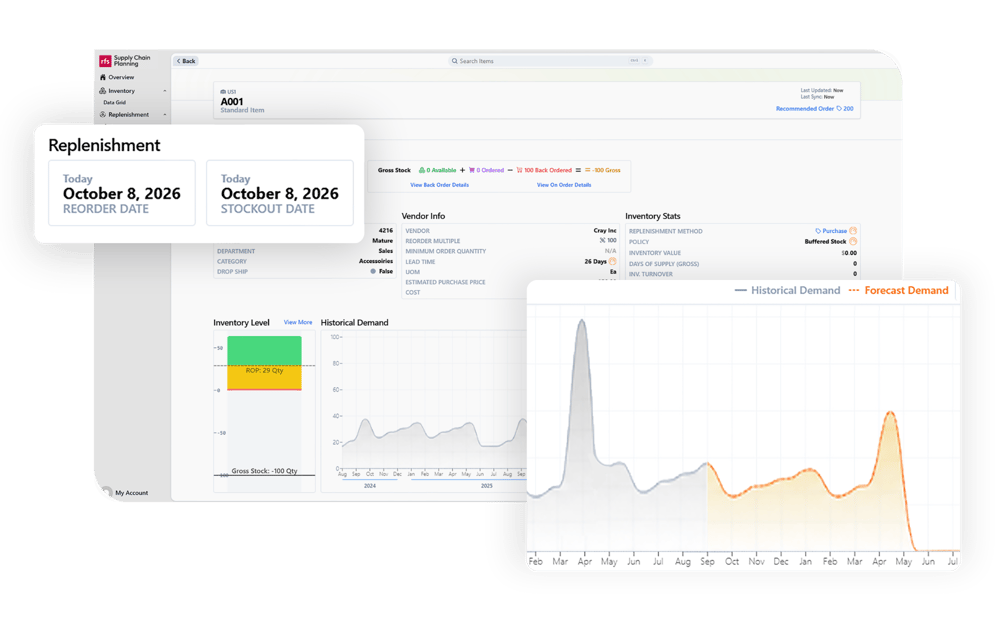 Supply Chain Planning UI