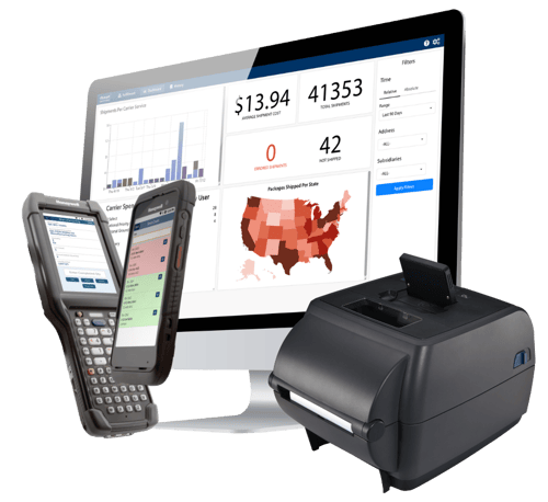 rf-smart wms for NetSuite for industrial products dashboards